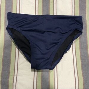 Men’s Navy swim brief